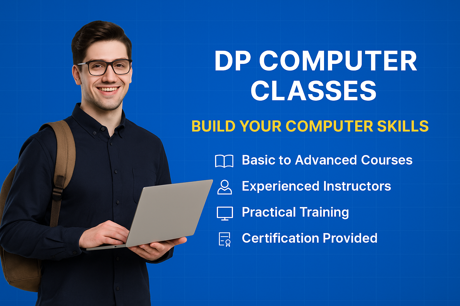 DP Computer Classes Banner